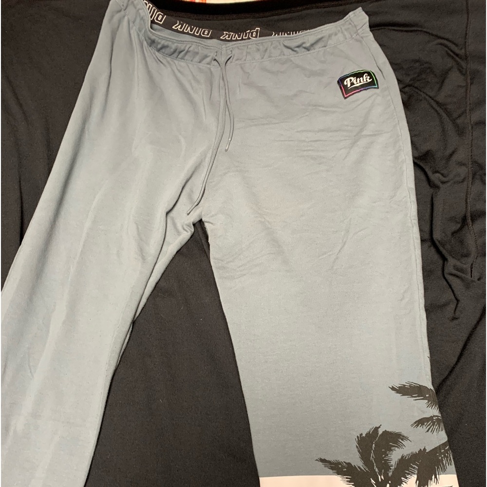 Pink sweatpants
